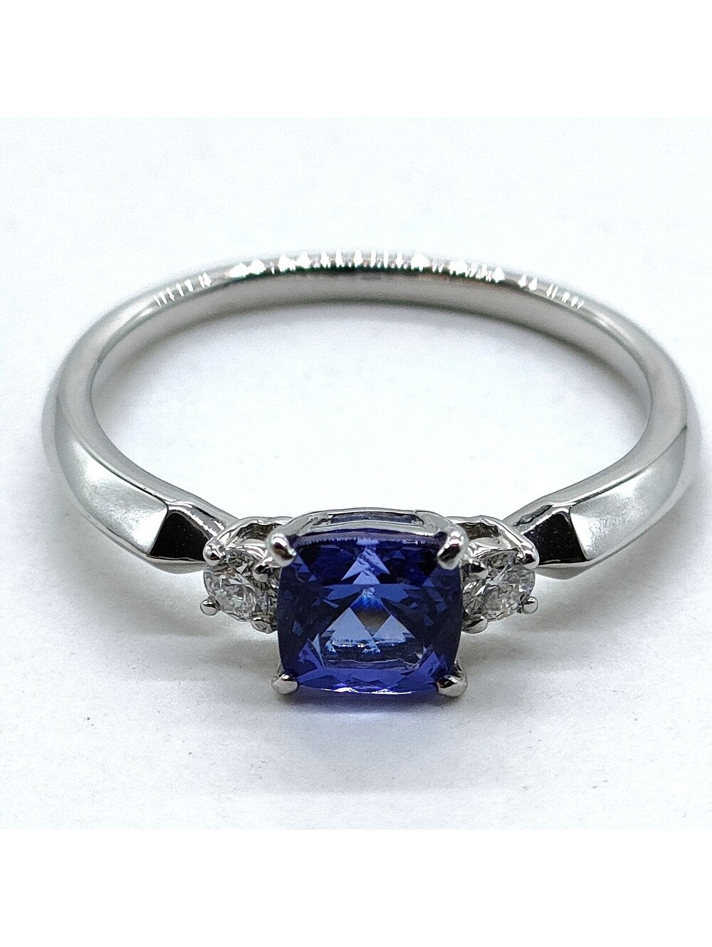 Jewelry Ring Tanzanite 0.75ct Platinum 5521549